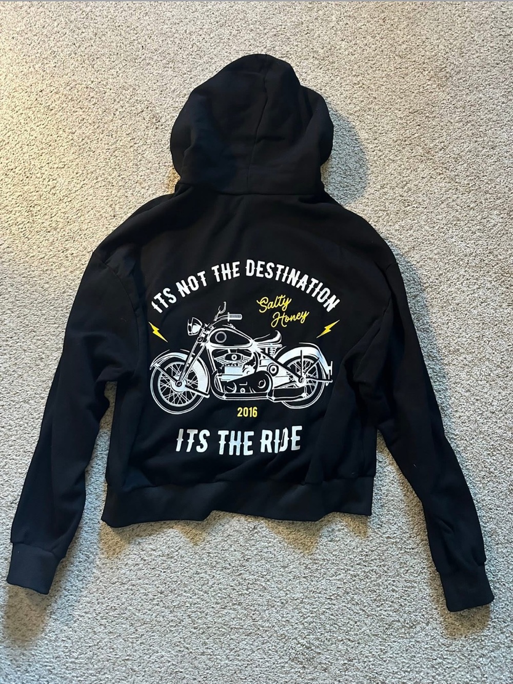 Salty Honey It’s Not The Destination It’s The Ride Sweatshirt